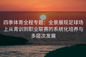 四季体育全程专题：全景展现足球场上从青训到职业联赛的系统化培养与多层次发展